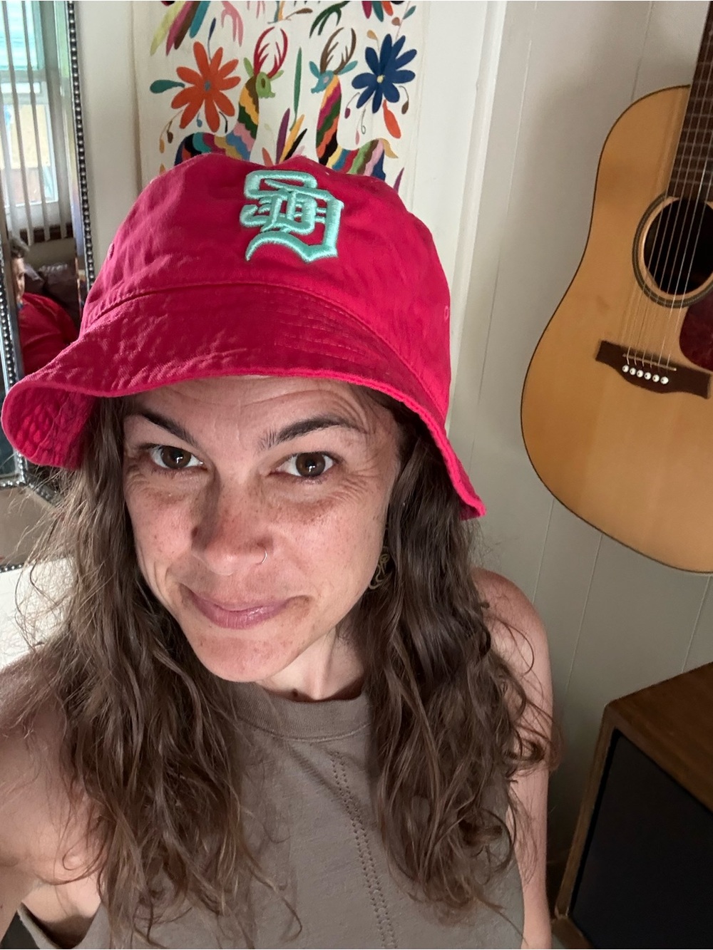 Pink San Diego Bucket Hat, City Connect Colors - Picture 5 of 5